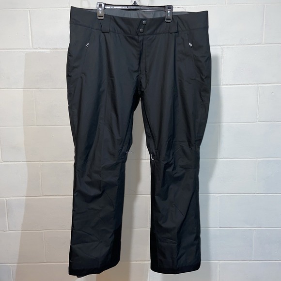 Patagonia® Womens W's Insulated Snowbelle Pants 2XL Black H2No® Snowboarding NEW - Picture 1 of 14